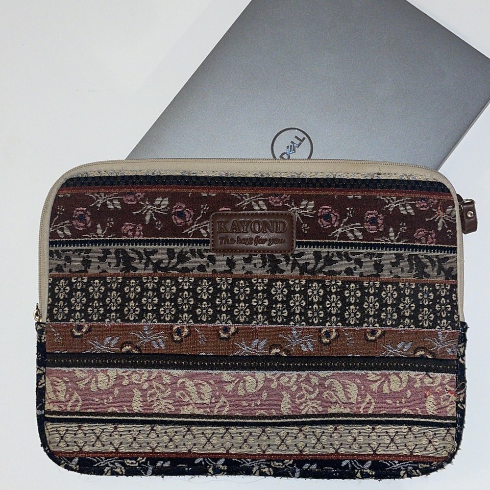 Boho print laptop sleeve holder cover bag